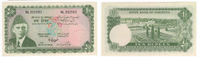 Pakistan - Banca dello Stato del Pakistan - 10 Rupees 1972-1975 - N°NL302582 - P21 - Pieghe
n.a.



WORLDWIDE SHIPPING - SPEDIZIONE IN TUTTO IL M...