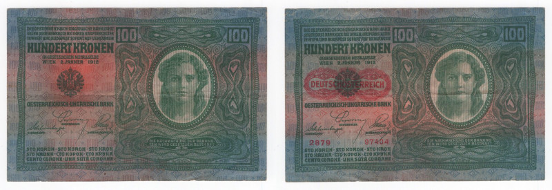 Ungheria - 100 Kronen 02.01.1912 - N°2879 97404
n.a.



SHIPPING ONLY IN IT...