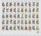 USA Foglio composto da 50 francobolli , 1981 serie flora e uccelli degli stati americani
n.a.



WORLDWIDE SHIPPING - SPEDIZIONE IN TUTTO IL MOND...