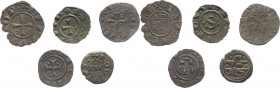 Regno di Sicilia - lotto di 5 monete di taglio e anni vari (XII-XIII secolo) - Cu
mediamente qSPL



SHIPPING ONLY IN ITALY - SPEDIZIONE SOLO IN ...
