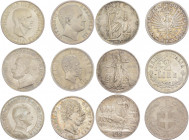 Regno d’Italia - Lotto di 6 monete: 5 esemplari da 2 Lire, anni e tipologie varie e 1 esemplare da 10 lire 1936
med.mBB



SHIPPING ONLY IN ITALY...