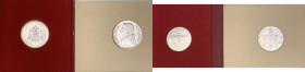 Città del Vaticano - lotto di 2 pezzi da 500 lire "Sede Vacante Settembre 1978" e 1000 lire Giovanni Paolo I 1978 in confezione originale - Ag
FDC
...