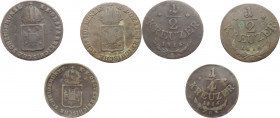 Austria - Francesco II (1792-1835) - lotto di 3 monete da 1/2 kreutzer 1816 - Ae
med.BB



SHIPPING ONLY IN ITALY - SPEDIZIONE SOLO IN ITALIA