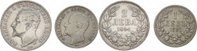 Bulgaria - Ferdinando I (1887-1918) - lotto di 2 monete 1894 e 1891 - Ag
med.BB



SHIPPING ONLY IN ITALY - SPEDIZIONE SOLO IN ITALIA