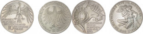 Germania - repubblica federale (dal 1948) - lotto di 2 monete da 10 marchi 1972 - XX Giochi olimpici estivi Monaco 1972 - Ag
med.mBB



WORLDWIDE...