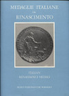 POLLARD G. J. - Medaglie Italiane del Rinascimento, nel Museo Nazionale del Bargello. Vol. II 1513 - 1640. Firenze, 1985. pp .615 - 1191, tavv. a colo...