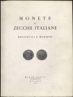 RATTO M. - Milano, 1\2 Marzo - 1962. Monete di Zecche Italiane medioevali e moderne. Pp. 22, nn. 474, tavv. 28. Ril.ed. lista prezzi Val. Buono stato....