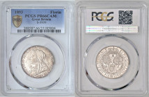 GREAT BRITAIN Victoria (1837-1901) Florin 1893 silver Gr.14,31. Spink 3939. Km#781. PCGS PR66 CAMEO (n.388587.66/33185004). Rare. (Mintage 1666000).