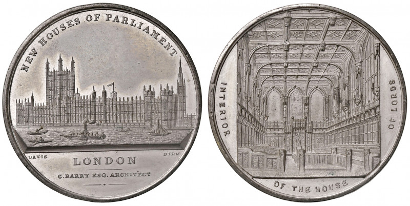 GREAT BRITAIN Victoria (1837-1901) Medal white metal Gr.28,92 mm.41. New House o...