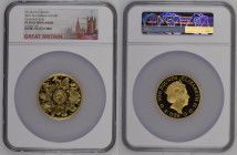 GREAT BRITAIN Elizabeth II (1952-Present) 500 Pounds 2021 (5 OZ) gold Gr.156,295. Spink QBCGD11. NGC PF70 ULTRA CAMEO TOP GRADE (n.6143047-002). (Mint...