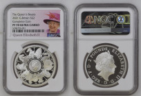 GREAT BRITAIN Elizabeth II (1952-Present) 2 Pounds 2021 silver Gr.28. Spink QBCSD11. NGC PF70 ULTRA CAMEO TOP GRADE (n.5788795-001). (Mintage 7260). C...