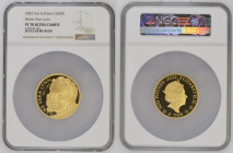 GREAT BRITAIN Elizabeth II (1952-Present) 500 Pounds 2022 gold Gr.156,295. NGC PF70 ULTRA CAMEO TOP GRADE (n.5789335-001). Extremely Rare. (Mintage 35...