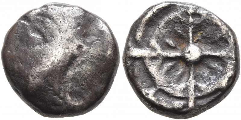 SOUTHERN GAUL. Uncertain tribe. Circa 2nd century BC. Drachm (Silver, 14 mm, 4.0...