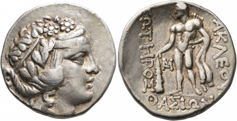 ISLANDS OFF THRACE, Thasos. Circa 168/7-148 BC. Tetradrachm (Silver, 31 mm, 16.6...