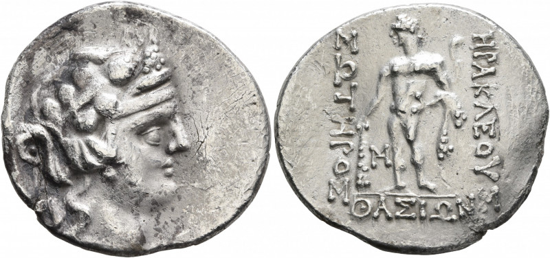 ISLANDS OFF THRACE, Thasos. Circa 148-90/80 BC. Tetradrachm (Silver, 33 mm, 16.6...