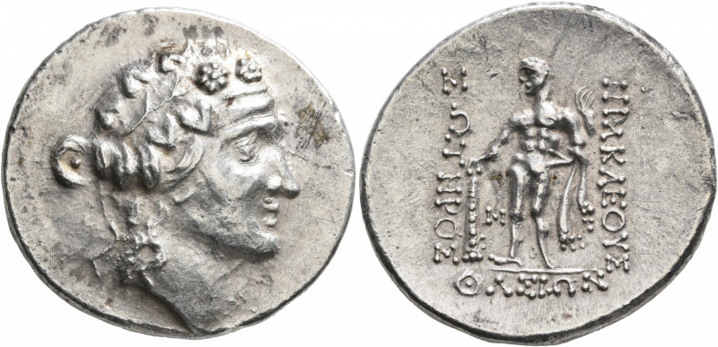 ISLANDS OFF THRACE, Thasos. Circa 148-90/80 BC. Tetradrachm (Silver, 33 mm, 16.2...