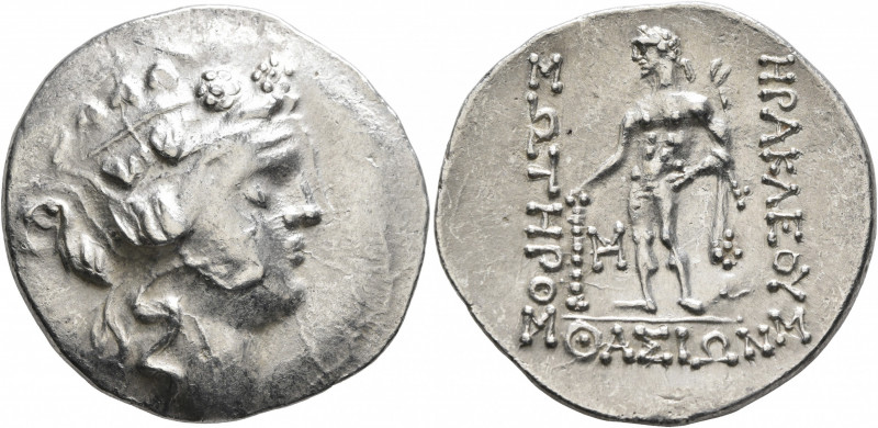 ISLANDS OFF THRACE, Thasos. Circa 148-90/80 BC. Tetradrachm (Silver, 34 mm, 16.7...