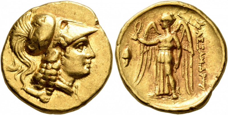 KINGS OF MACEDON. Alexander III ‘the Great’, 336-323 BC. Stater (Gold, 20 mm, 8....