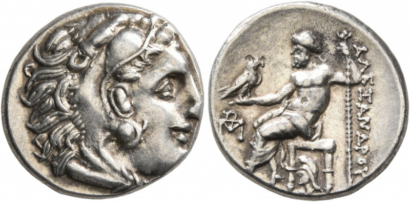 KINGS OF MACEDON. Alexander III ‘the Great’, 336-323 BC. Drachm (Silver, 17 mm, ...