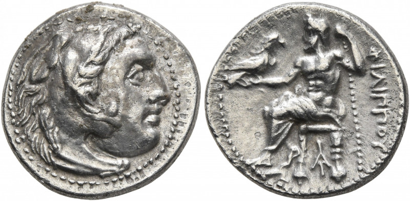 KINGS OF MACEDON. Philip III Arrhidaios, 323-317 BC. Drachm (Silver, 18 mm, 4.00...