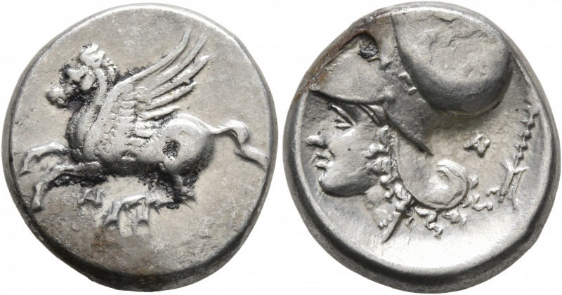 AKARNANIA. Anaktorion. Circa 320-280 BC. Stater (Silver, 20 mm, 8.51 g, 6 h). Pe...