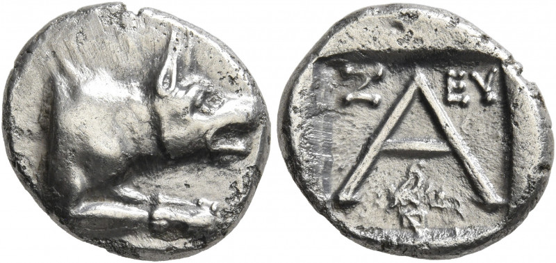 ARGOLIS. Argos. Circa 125-80 BC. Triobol (Silver, 14 mm, 2.36 g, 10 h), Zeu..., ...