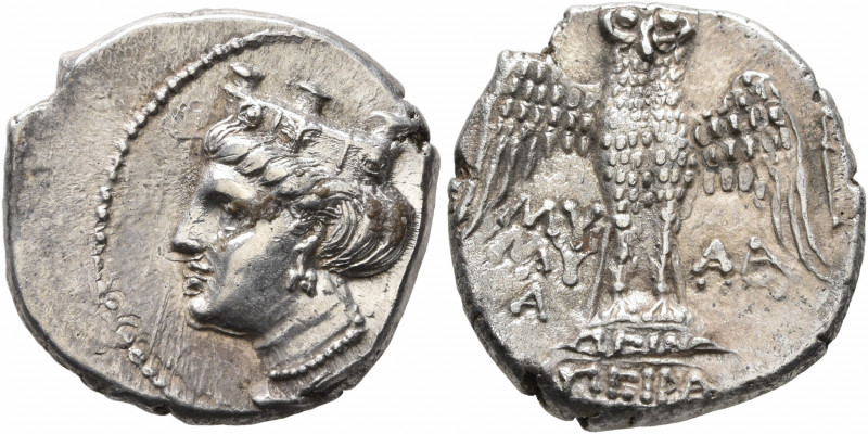 PONTOS. Amisos. Late 5th-4th century BC. Siglos (Silver, 20 mm, 5.69 g, 3 h), My...