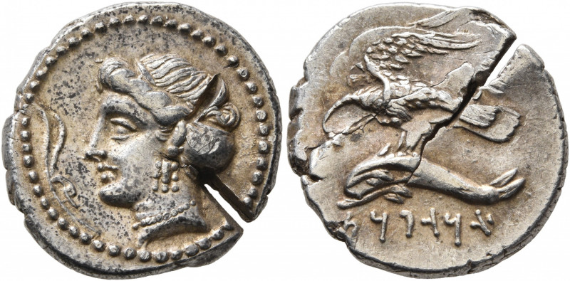 PAPHLAGONIA. Sinope. Ariarathes I of Cappadocia, circa 325 BC. Drachm (Silver, 2...