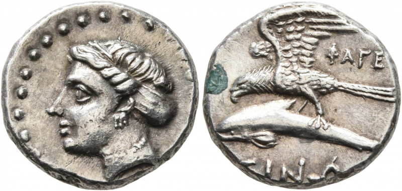 PAPHLAGONIA. Sinope. Circa 330-300 BC. Drachm (Silver, 17 mm, 5.05 g, 6 h), redu...