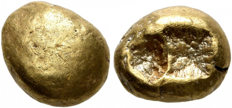 IONIA. Uncertain. Circa 650-600 BC. Hekte (Electrum, 10 mm, 2.49 g), Lydo-Milesi...