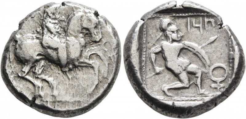 CILICIA. Tarsos. Circa 410-385 BC. Stater (Silver, 21 mm, 10.54 g, 12 h). Persia...