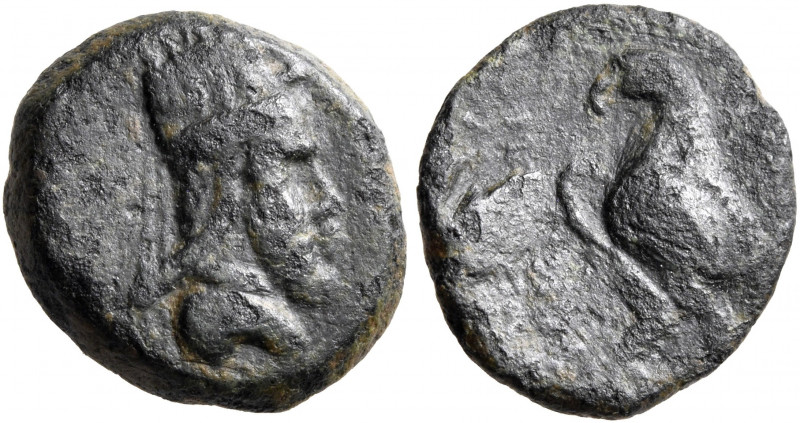 KINGS OF ARMENIA. Tigranes V, circa 6-12. Chalkous (Bronze, 14 mm, 2.09 g, 12 h)...