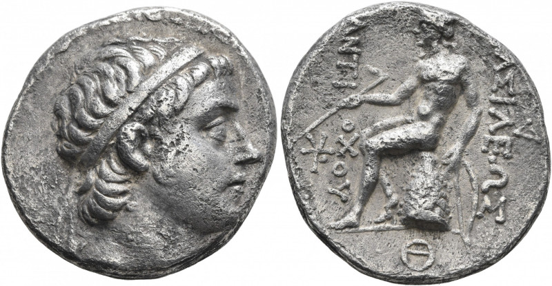 SELEUKID KINGS OF SYRIA. Antiochos III ‘the Great’, 223-187 BC. Tetradrachm (Sil...