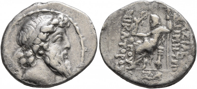 SELEUKID KINGS OF SYRIA. Demetrios II Nikator, second reign, 129-126/5 BC. Drach...