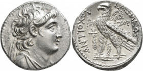 SELEUKID KINGS OF SYRIA. Antiochos VII Euergetes (Sidetes), 138-129 BC. Tetradrachm (Silver, 27 mm, 14.00 g, 12 h), Phoenician standard, Tyre, SE 177 ...