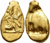 PERSIA, Achaemenid Empire. Time of Xerxes II to Artaxerxes II, circa 420-375 BC. Daric (Gold, 13x23 mm, 8.33 g), Lydo-Milesian standard, Sardes. Persi...