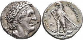 PTOLEMAIC KINGS OF EGYPT. Ptolemy I Soter, 305-282 BC. Tetradrachm (Silver, 25 mm, 14.20 g, 12 h), Alexandria, after 294. Diademed head of Ptolemy I t...