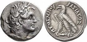 PTOLEMAIC KINGS OF EGYPT. Ptolemy VI Philometor, first reign, 180-164 BC. Tetradrachm (Silver, 27 mm, 13.00 g, 11 h), Alexandria, circa 180-170. Diade...
