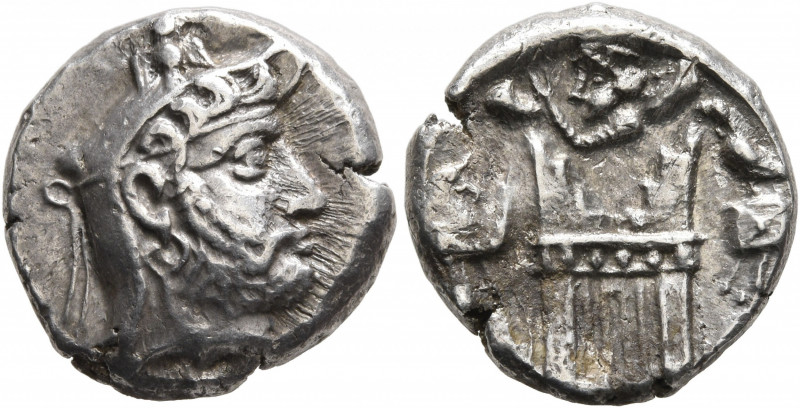 KINGS OF PERSIS. Autophradates (Vadfradad) II, early-mid 2nd century BC. Drachm ...