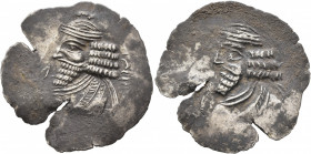 KINGS OF PERSIS. Pakur (Pakor) II, 1st century AD. Drachm (Silver, 29 mm, 3.70 g, 9 h), Istakhr (Persepolis). Diademed and draped bust of Pakur II to ...