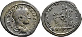 MOESIA INFERIOR. Nicopolis ad Istrum. Gordian III, 238-244. Tetrassarion (Bronze, 29 mm, 14.65 g, 6 h), Sab. Modestus, legatus Augusti pro praetore. Α...