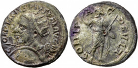 THRACE. Deultum. Gordian III, 238-244. AE (Bronze, 22 mm, 5.68 g, 7 h), circa 241-242. GORDIANVS PIVS FEL AVG Radiate, draped and cuirassed bust of Go...