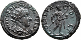 THRACE. Deultum. Gordian III, 238-244. AE (Bronze, 23 mm, 7.60 g, 6 h). IMP GORDIANVS PIVS FEL AVG Radiate, draped and cuirassed bust of Gordian III t...