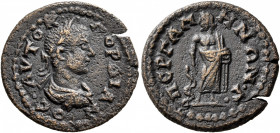 MYSIA. Pergamum. Gordian III, 238-244. Diassarion (Bronze, 21 mm, 4.45 g, 6 h). ΑYTO K ΓΟΡΔΙΑΝΟϹ• Laureate, draped and cuirassed bust of Gordian III t...