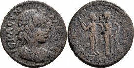 IONIA. Phocaea. Pseudo-autonomous issue. Diassarion (Bronze, 24 mm, 8.53 g, 7 h), Aur. Eutyches, strategos for the second time, time of Gordian III, 2...