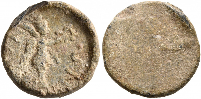 ASIA MINOR. Uncertain. 2nd-3rd centuries. Tessera (Lead, 15 mm, 3.18 g), Myon. M...