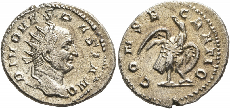 Trajan Decius, 249-251. Antoninianus (Silver, 22 mm, 3.99 g, 6 h), commemorative...