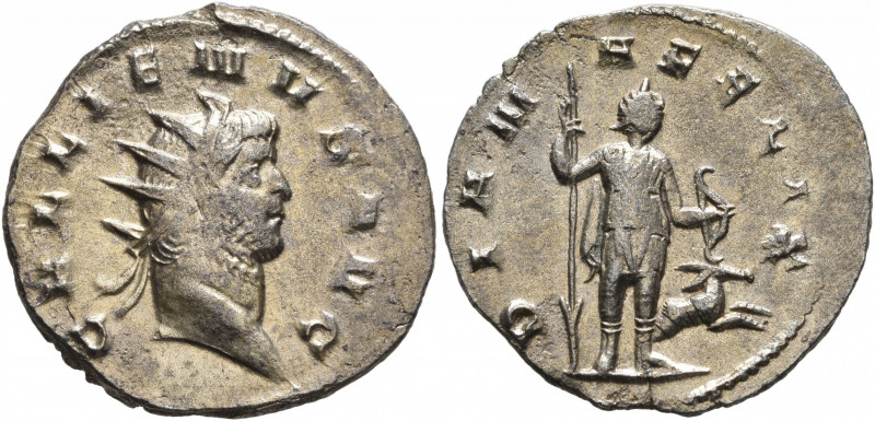 Gallienus, 253-268. Antoninianus (Billon, 21 mm, 2.58 g, 6 h), Mediolanum, 262-2...