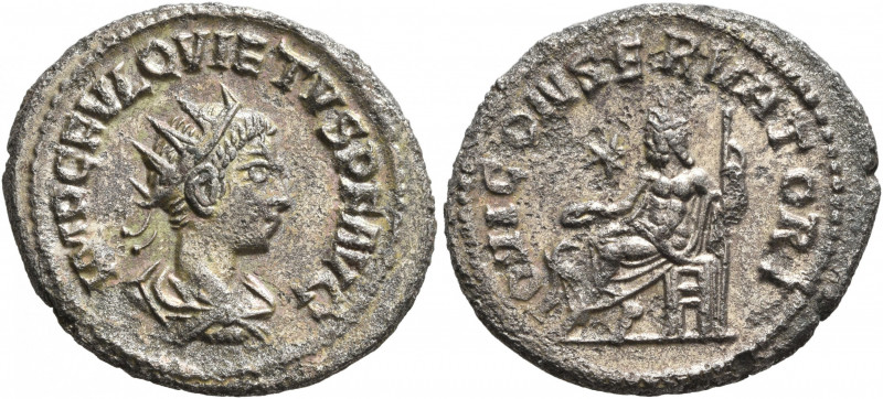 Quietus, usurper, 260-261. Antoninianus (Billon, 22 mm, 3.80 g, 12 h), Samosata....