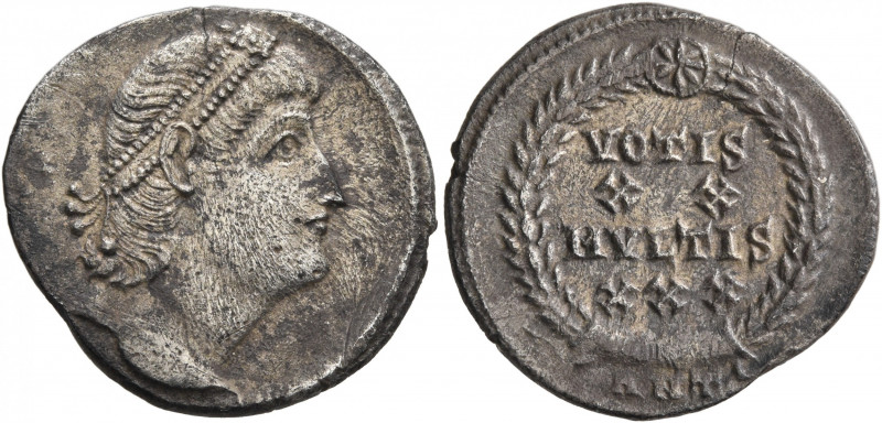 Constantius II, 337-361. Siliqua (Silver, 20 mm, 3.04 g, 12 h), Antiochia, 337-3...